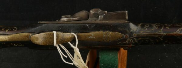 079-1024-9174, Ottoman Empire Single Shot Flint Pistol in about .55 cal, with smooth bore. BLOWOUT - Image 9