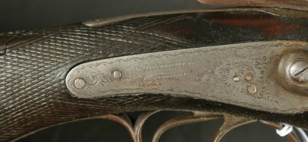 GR-1024-6111, English C.G. Bonehill 10 Ga Double Barrel shotgun. BLOWOUT - Image 19