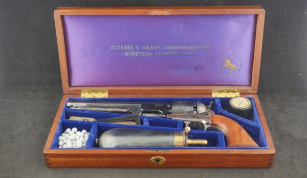 GR-1124-6162, Colt 2nd Generation Model 1851 Square Back Navy, in Commerative Edition for Ulysses S. Grant. BLOWOUT
