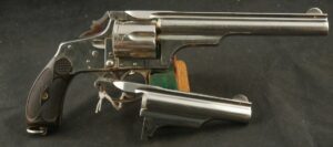 GR-1024-6370, Excellent Double Action Merwin and Hulbert Medium Frame .32 long cal revolver. 7 shot. BLOWOUT