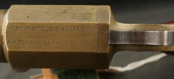 JR79-1024-3974 Very Pistol 25MM Mark IV AH Fox gun Co Flare gun. BLOWOUT - Image 10