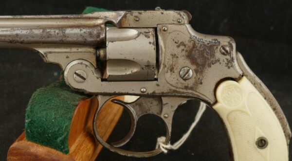 079-0125-9204, Early Smith and Wesson Safety Hammerless .32, 5 shot, #47xx. BLOWOUT - Image 12
