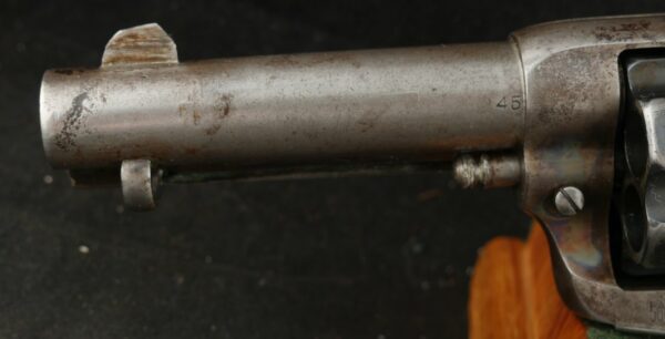 GR-0125-6377, Colt Single Action .45 modified for quick draw. BLOWOUT - Image 11