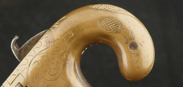 GR-0125-6398, Moore Single Shot Crab Claw Knuckle Duster Single Shot Pistol in .41 RF. BLOWOUT - Image 10