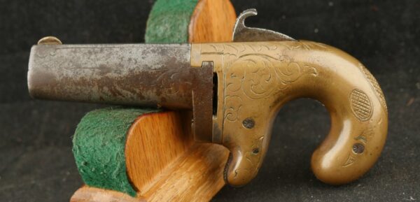GR-0125-6398, Moore Single Shot Crab Claw Knuckle Duster Single Shot Pistol in .41 RF. BLOWOUT - Image 3