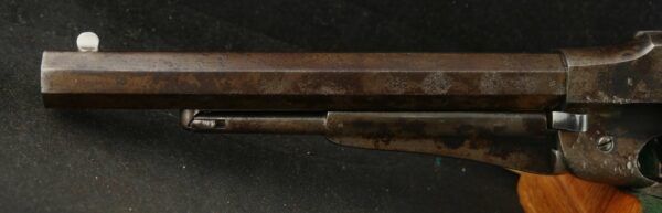 GR-1124-6403, Remington NM Army .44, 6 shot with fine grips showing a crisp cartouche. BUY NOW - Image 11