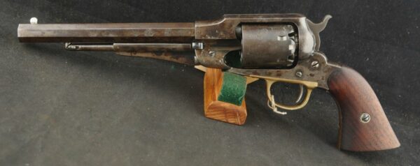 GR-1124-6403, Remington NM Army .44, 6 shot with fine grips showing a crisp cartouche. BUY NOW - Image 3