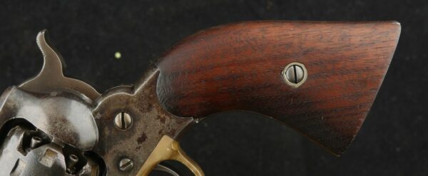 GR-1124-6403, Remington NM Army .44, 6 shot with fine grips showing a crisp cartouche. BUY NOW - Image 13