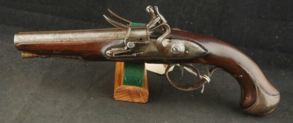 079-1224-9192, French Double Barrel Flint Pistol with functional cocks. BUY NOW - Image 3