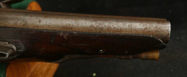 079-1224-9192, French Double Barrel Flint Pistol with functional cocks. BUY NOW - Image 4