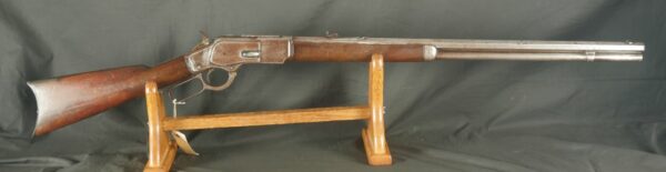 079-1224-7477, Winchester M-1873 Octagon Barrel Rifle in 44-40 with overlength 26 inch barrel. BUY NOW