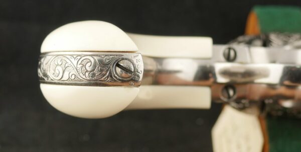 079-1224-7485, Colt Thunderer .41 CF, 6 shot with fine custom engraving. BUY NOW - Image 11