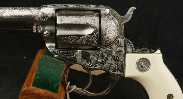 079-1224-7485, Colt Thunderer .41 CF, 6 shot with fine custom engraving. BUY NOW - Image 13