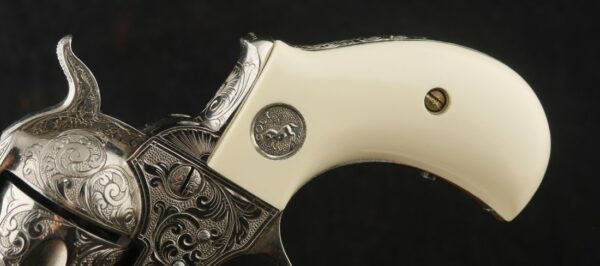 079-1224-7485, Colt Thunderer .41 CF, 6 shot with fine custom engraving. BUY NOW - Image 16