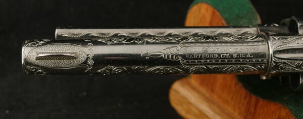 079-1224-7485, Colt Thunderer .41 CF, 6 shot with fine custom engraving. BUY NOW - Image 17