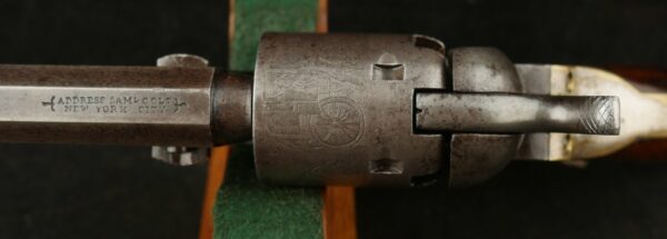 GR-1224-6425, Early Colt M-1849 Pocket Revolver, .31 cal, 5 shot, 28xxx matching. BUY NOW - Image 15