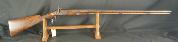 079-0325-7486, Liege Percussion Double Barrel Percussion Shotgun. BLOWOUT