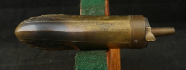 GR-0625-6552K, Bass Pistol flask with Eagle Motif from the 1860s. BLOWOUT - Image 4