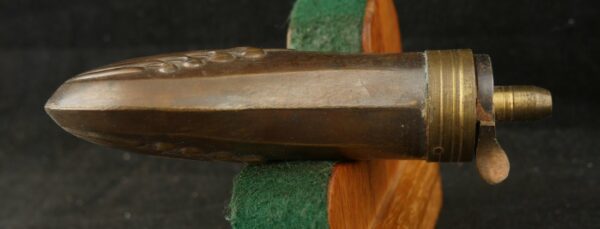 GR-0625-6252L, Pistol Flask from the 1860s. 4 ¾ inches in total length. BLOWOUT - Image 4