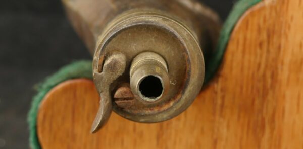 GR-0625-6252L, Pistol Flask from the 1860s. 4 ¾ inches in total length. BLOWOUT - Image 5