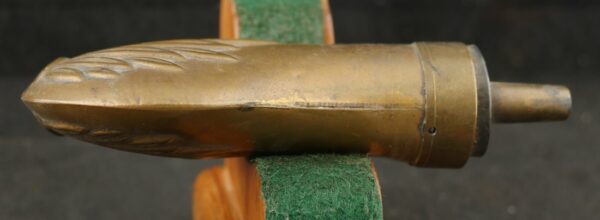 GR-0725-6252Q, Mid 19th Century Pistol Flask. 4 1/2 inch total length. BLOWOUT - Image 6
