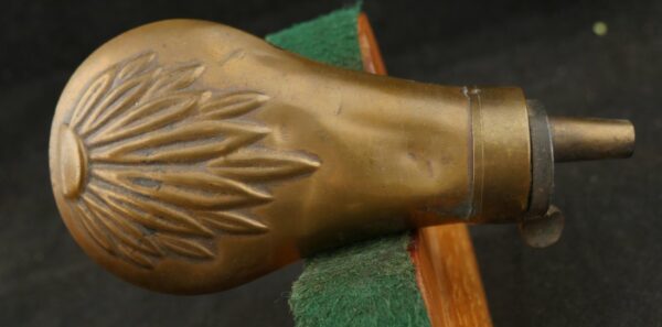 GR-0725-6252Q, Mid 19th Century Pistol Flask. 4 1/2 inch total length. BLOWOUT - Image 5