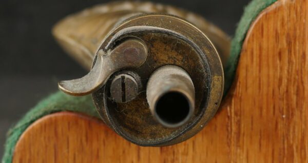 GR-0725-6252Q, Mid 19th Century Pistol Flask. 4 1/2 inch total length. BLOWOUT - Image 3
