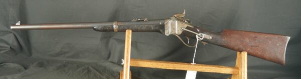 GR-0125-6428, Sharps Model 1863 50-70 conversion carbine. 80% deep barrel blue. BUY NOW - Image 2