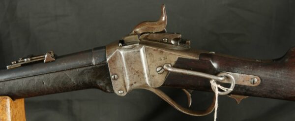 GR-0125-6428, Sharps Model 1863 50-70 conversion carbine. 80% deep barrel blue. BUY NOW - Image 6