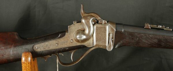 GR-0125-6428, Sharps Model 1863 50-70 conversion carbine. 80% deep barrel blue. BUY NOW - Image 17