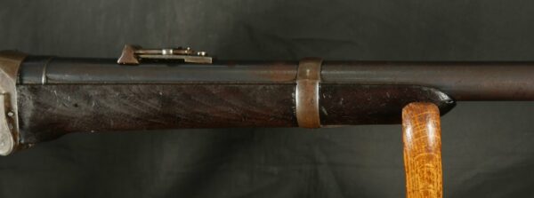 GR-0125-6428, Sharps Model 1863 50-70 conversion carbine. 80% deep barrel blue. BUY NOW - Image 18