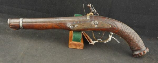 RAY-0125-0007, Ottoman Empire Flint Single Shot in about .60 cal. BLOWOUT - Image 9