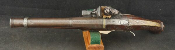 RAY-0125-0007, Ottoman Empire Flint Single Shot in about .60 cal. BLOWOUT - Image 8