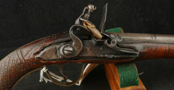 RAY-0125-0007, Ottoman Empire Flint Single Shot in about .60 cal. BLOWOUT - Image 6