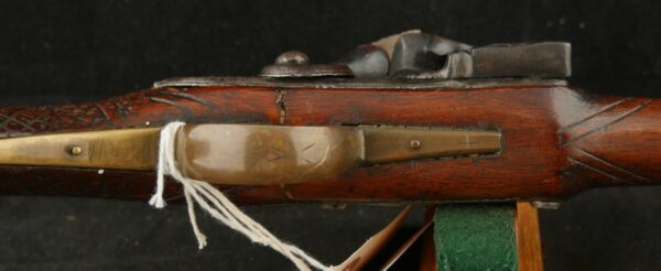RAY-0125-0007, Ottoman Empire Flint Single Shot in about .60 cal. BLOWOUT - Image 4