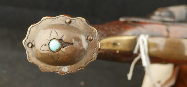 RAY-0125-0007, Ottoman Empire Flint Single Shot in about .60 cal. BLOWOUT - Image 2