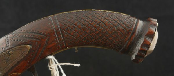 RAY-0125-0007, Ottoman Empire Flint Single Shot in about .60 cal. BLOWOUT - Image 15