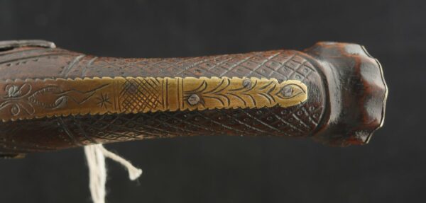 RAY-0125-0007, Ottoman Empire Flint Single Shot in about .60 cal. BLOWOUT - Image 12