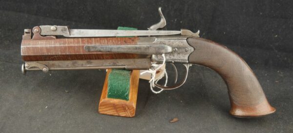 RAY-0125-0011, Flint Flip Bayonet Side Hammer Navy Pistol. BLOWOUT - Image 3