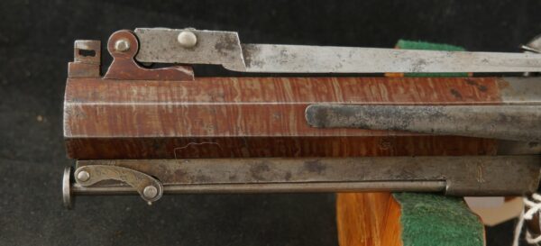 RAY-0125-0011, Flint Flip Bayonet Side Hammer Navy Pistol. BLOWOUT - Image 14