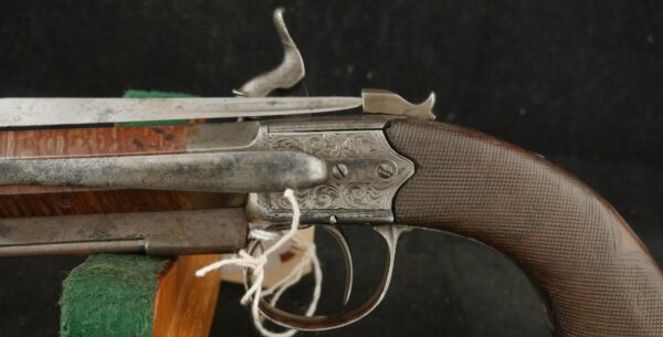 RAY-0125-0011, Flint Flip Bayonet Side Hammer Navy Pistol. BLOWOUT - Image 15