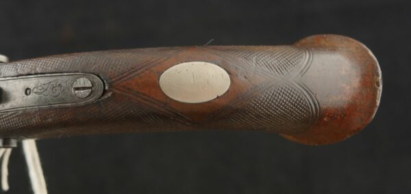 RAY-0125-0011, Flint Flip Bayonet Side Hammer Navy Pistol. BLOWOUT - Image 19