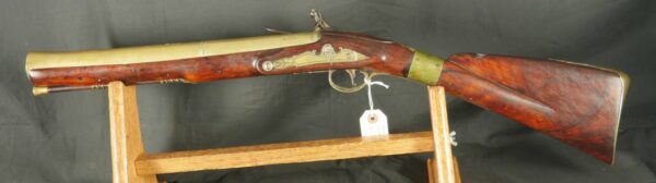 079-0425-W0086, Walker English Blunderbuss of London brass mounted with brass barrel. BUY NOW - Image 3