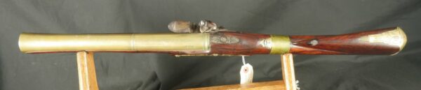 079-0425-W0086, Walker English Blunderbuss of London brass mounted with brass barrel. BUY NOW - Image 4