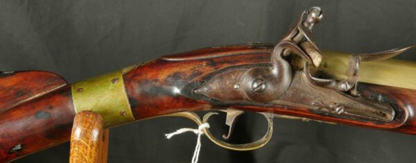 079-0425-W0086, Walker English Blunderbuss of London brass mounted with brass barrel. BUY NOW - Image 6