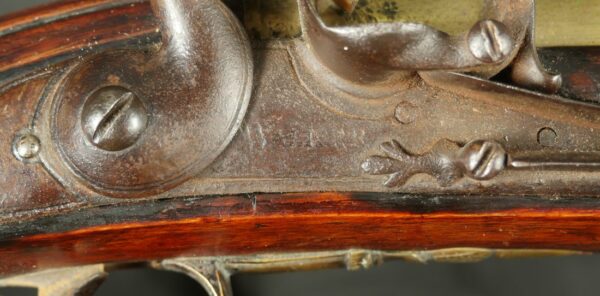 079-0425-W0086, Walker English Blunderbuss of London brass mounted with brass barrel. BUY NOW - Image 9