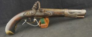 079-0325-W0088, French Libreville Cavalry Flint Pistol, about .75 cal. BLOWOUT