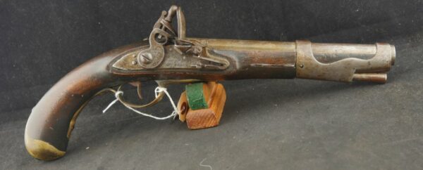 079-0325-W0088, French Libreville Cavalry Flint Pistol, about .75 cal. BLOWOUT