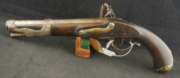 079-0325-W0088, French Libreville Cavalry Flint Pistol, about .75 cal. BLOWOUT - Image 3