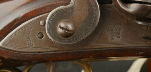 079-0325-W0095, Tower Flint Pistol with repro lock. BLOWOUT - Image 7